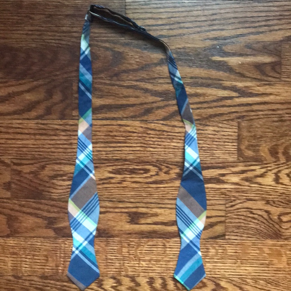 J. Crew Plaid Bow tie